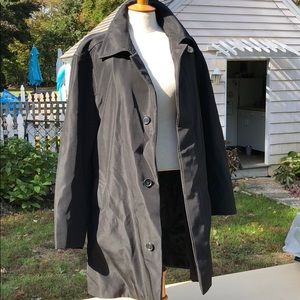 Hugo Boss Men’s Black Overcoat